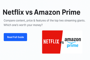 Netflix vs Amazon Prime comparison banner – EndlessStreamHub Movies & TV