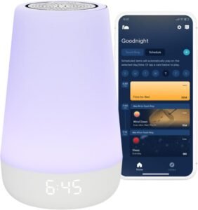 Momcozy Baby Sound Machine with Night Light & Mobile App – 2025 Best Sleep Aid